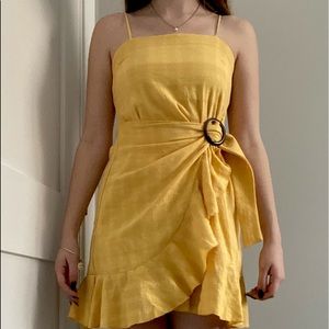 Yellow American Eagle Sundress